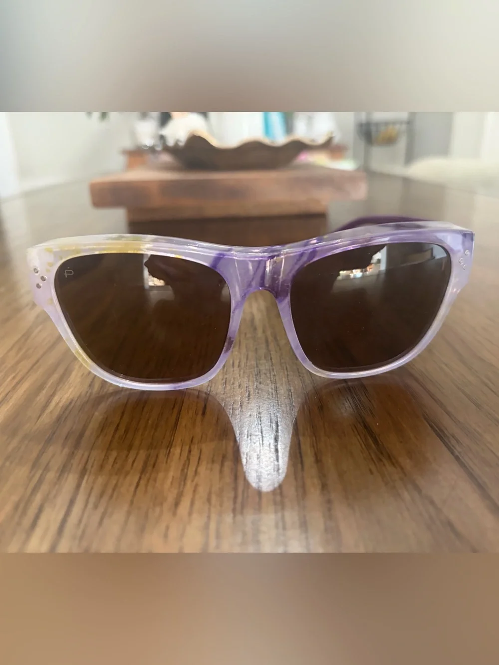 Prive Revaux Women’s Purple Polarized Sunglasses Everybody Fit 59-18-140